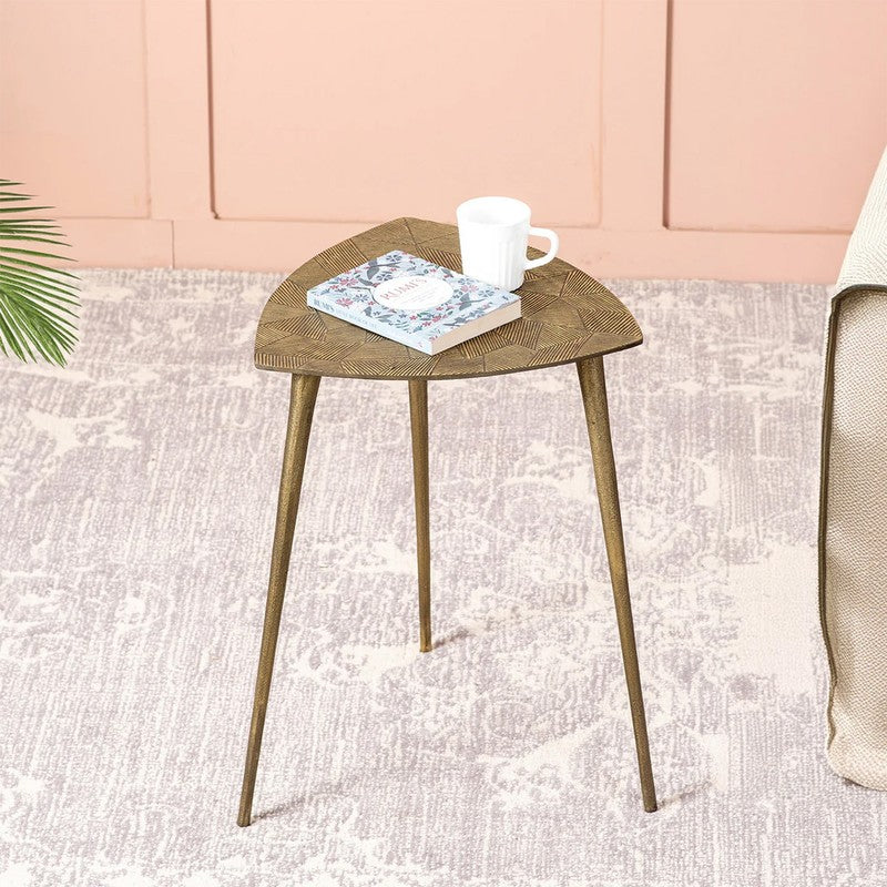 Vertex Center Table - Gold