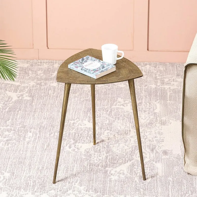 Vertex Center Table - Gold media 1