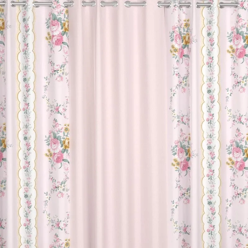 Pink Dream Glow Curtains - Set of Three media 4