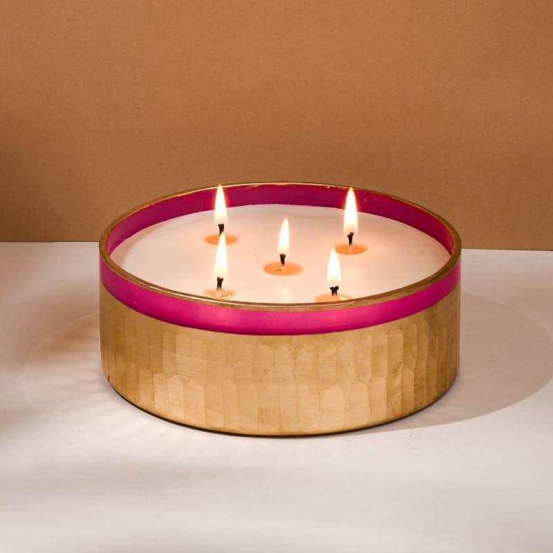 Mogra Scented Bowl Candle media 4