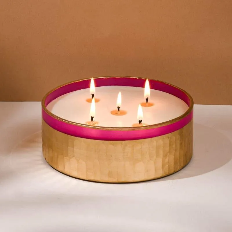 Mogra Scented Bowl Candle media 4