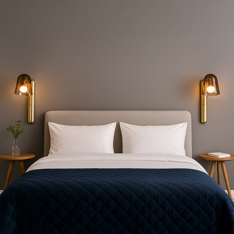 Drop Cone Metal & Glass Wall Lamp media 4