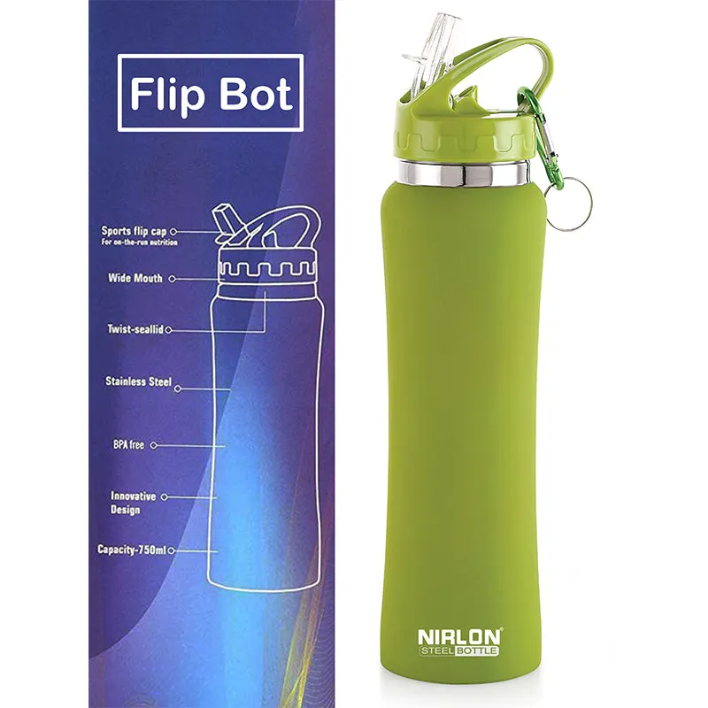 Valento Sipper Water Bottle (Green) - 750 mL media 4