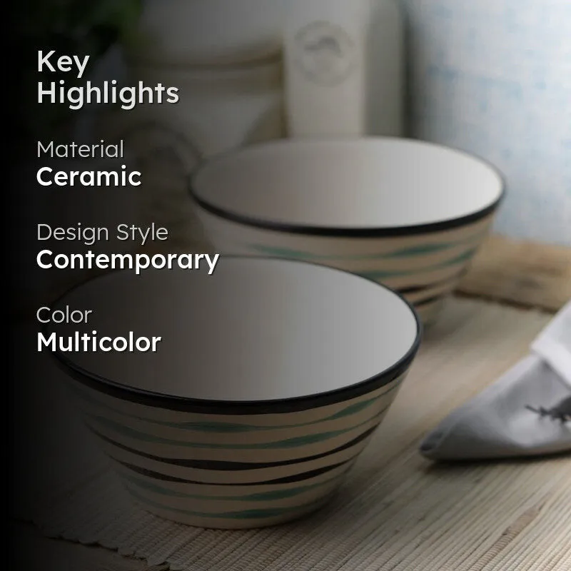 Sitara Serving Bowl (1 L) - Set Of Two media 2