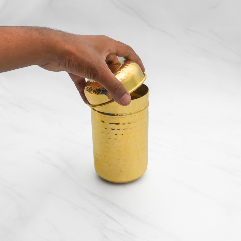 PureForm Gold Brass Container - 1000 mL media 4