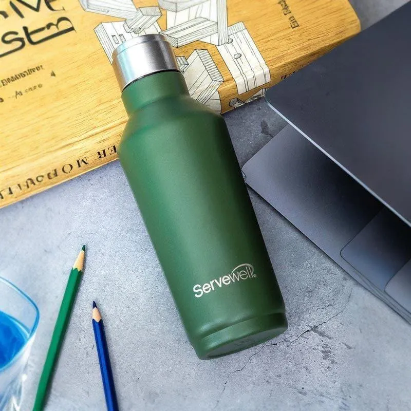 Steel Chill Bottle (675 mL) - Military Green media 3