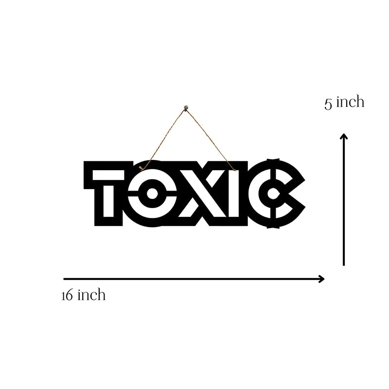 Toxic Mild Steel Wall Accent media 5