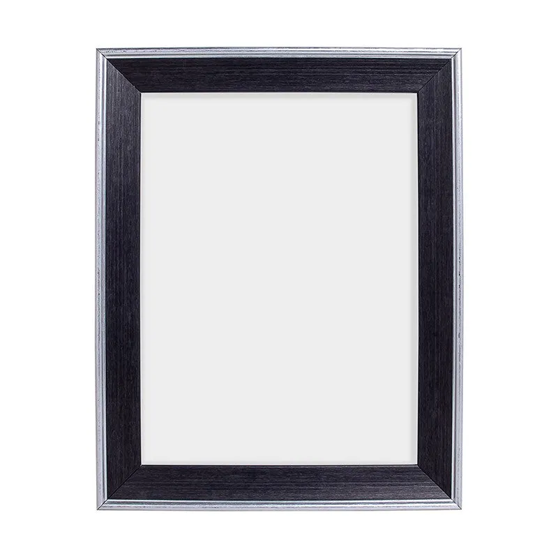 Elegant Vintage Style PVC Photo Frame - Black media 3