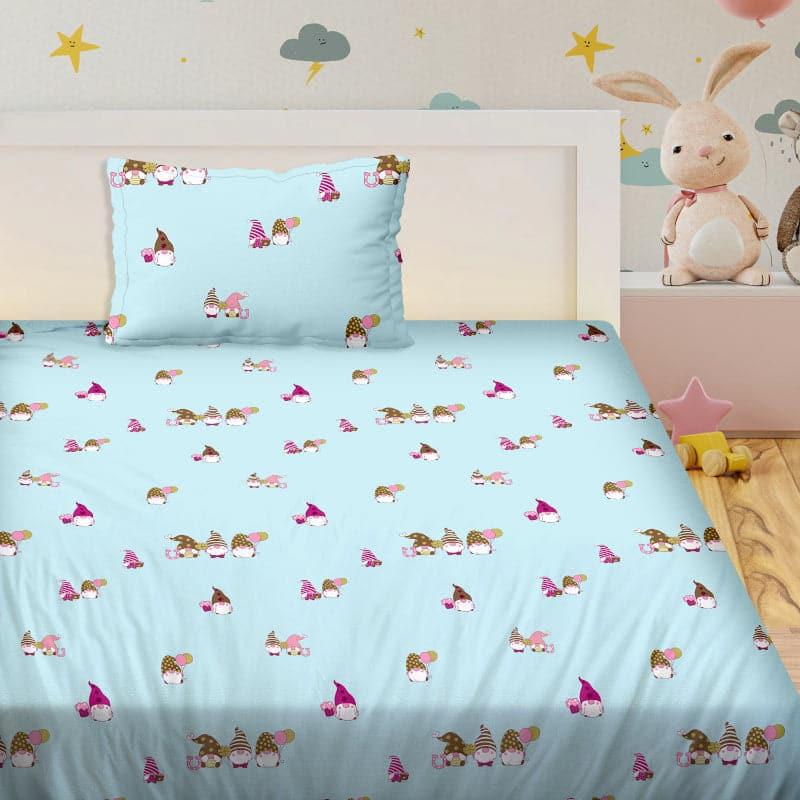 Vergie Elf Whimsy Cotton Bedsheet - 160 TC media 3