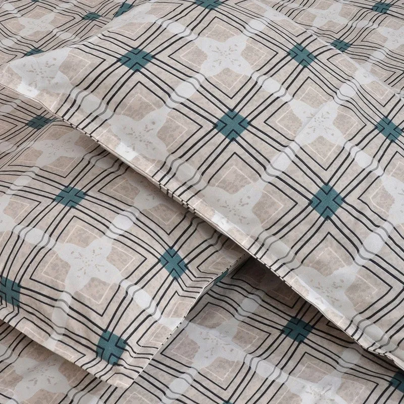 CheckWillow Bedsheet - 300 GSM media 5