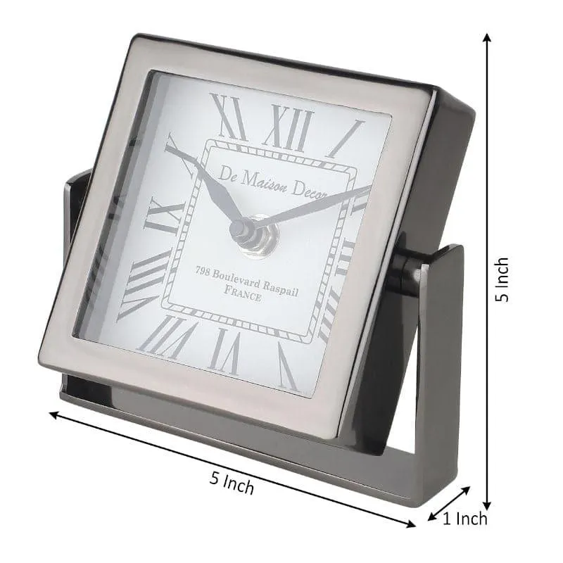 Curae Table Clock - Black media 5
