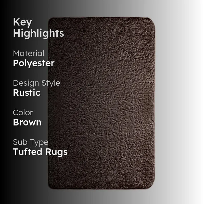 Nautica Eastbury Anti-Slip Area Rug - Brown media 2