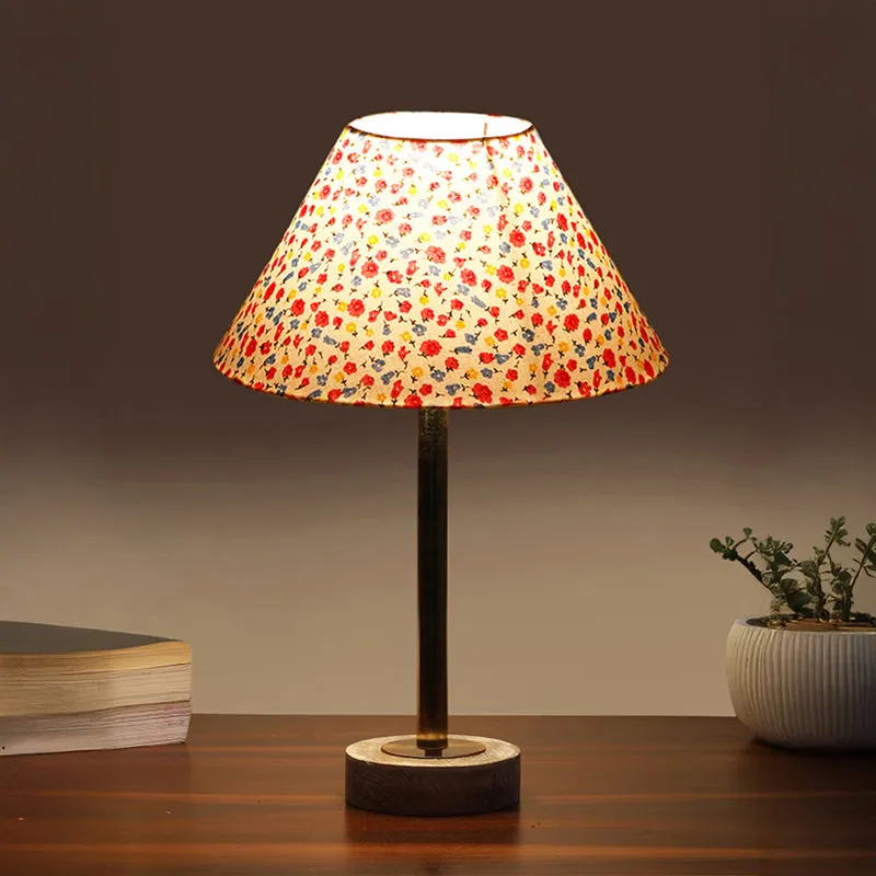 Nordelle Cone Rodin Wooden Table Lamp - Multicolor media 1