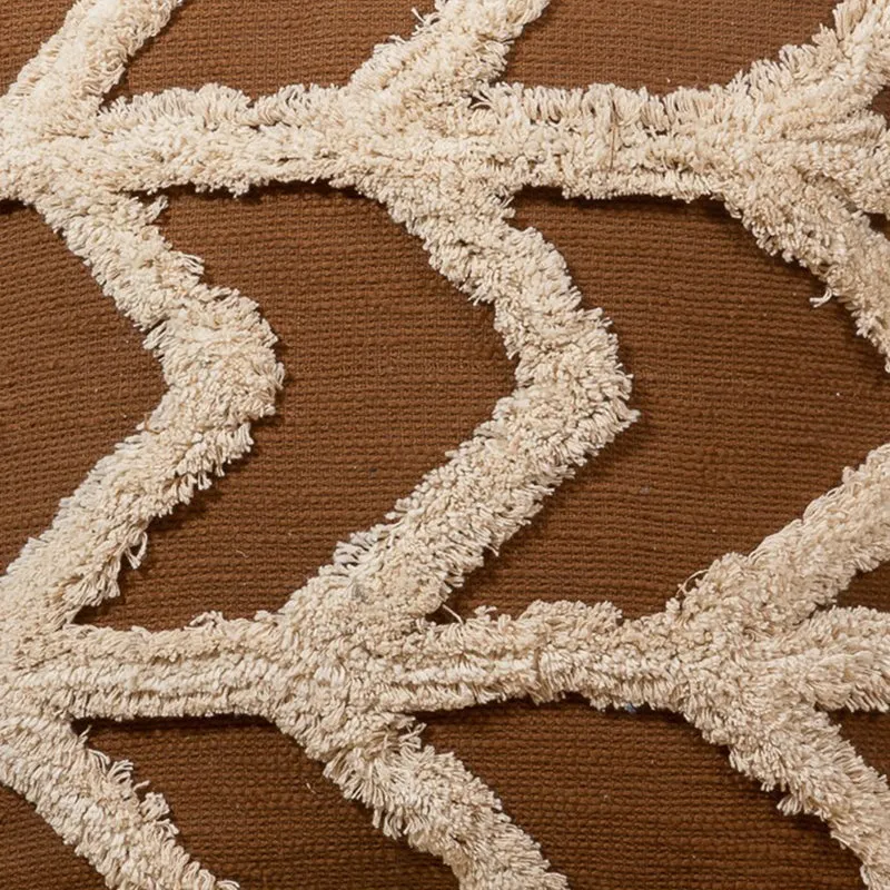 Rustveil Tufted Cushion Cover media 4