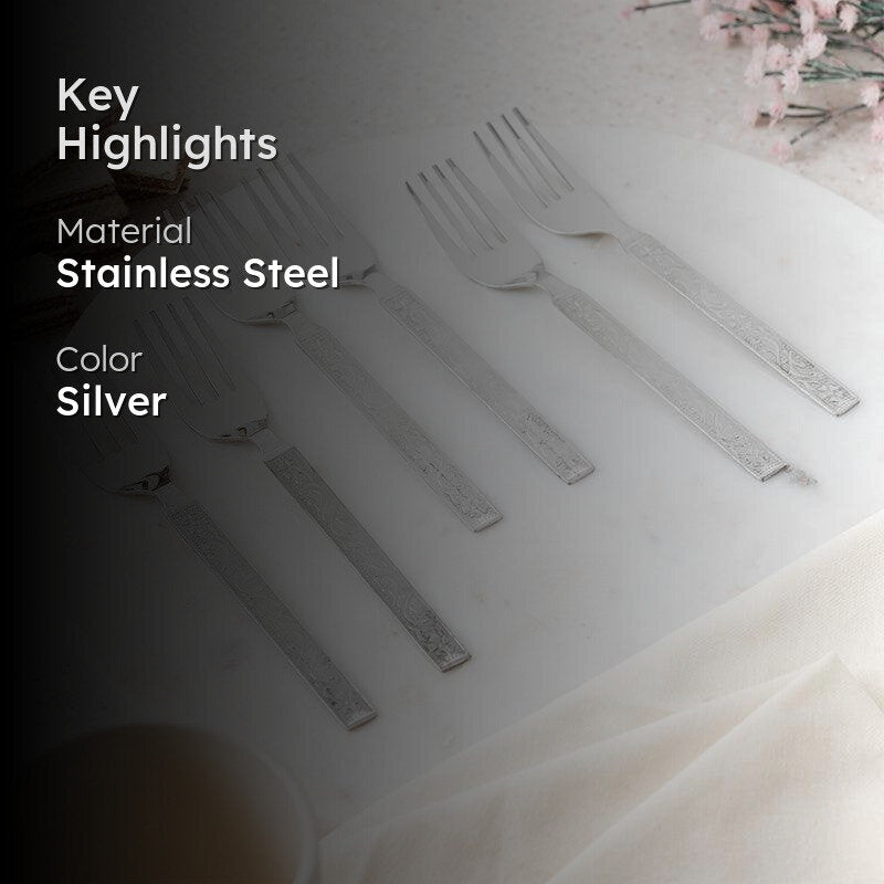 Ibona Snack Fork - Set Of Six media 2