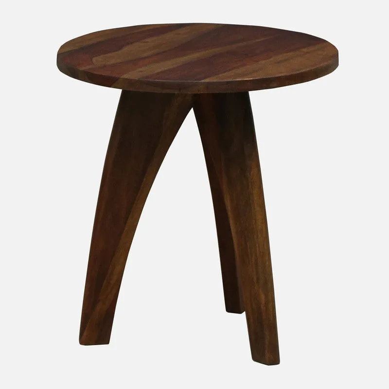 SoftEdge Mango Wood Side & Bedside Tables - Brown media 5