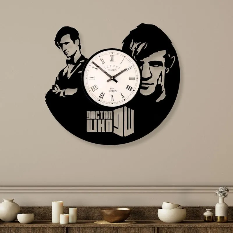 Neotrix Steel Analog Wall Clock - Black media 1