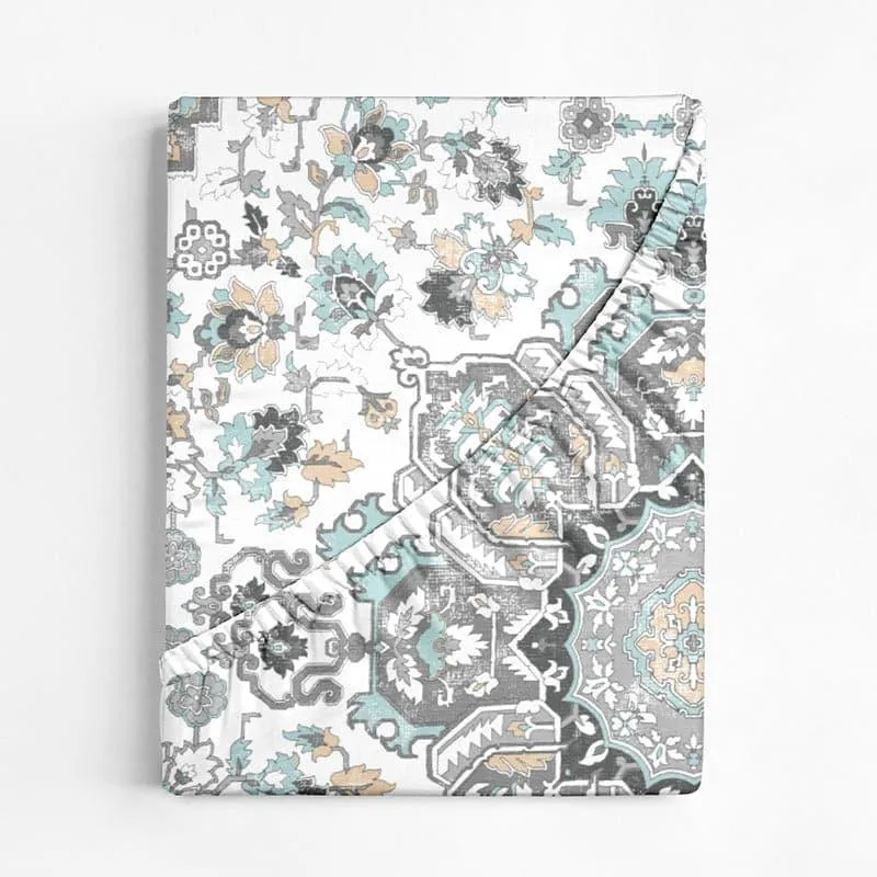 Hildo Floral Cotton Bedsheet - 254 TC media 5