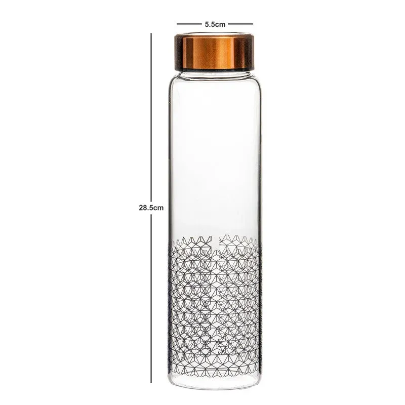 Clear Drop Borosilicate Glass Bottle - 1000 mL media 5