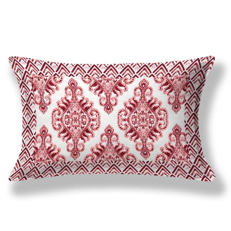 Restora Ethnic Cotton Bedsheet (Pink & White) - 240 TC media 6