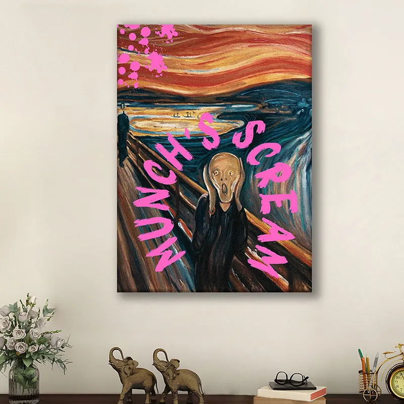 Munch's Scream Wall Art media 2