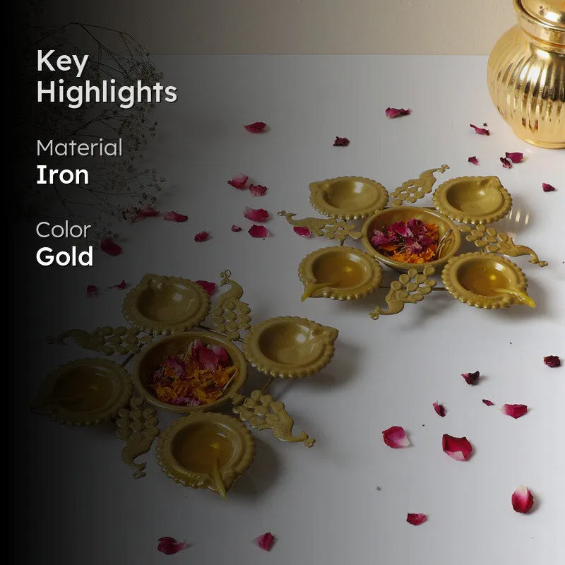 Tejaswi Urli With Diya - Set Of Two media 2