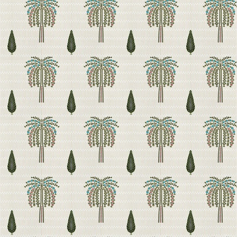 Palm Dreams Ethnic Cotton Bedsheet - 180 TC media 8