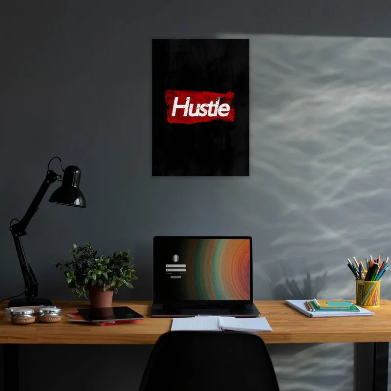Hustle Vibe Wall Poster media 3
