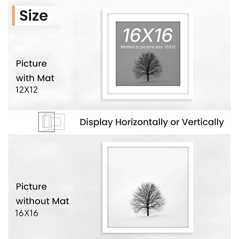 Erato Wooden Photo Frame - White media 8