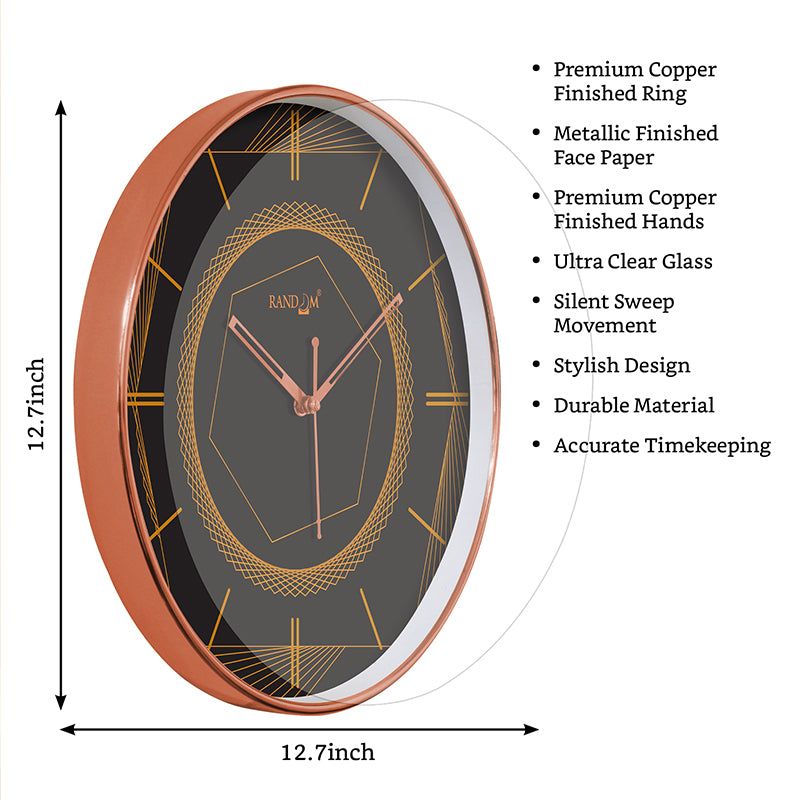 Clock & Canvas Analog Wall Clock media 9