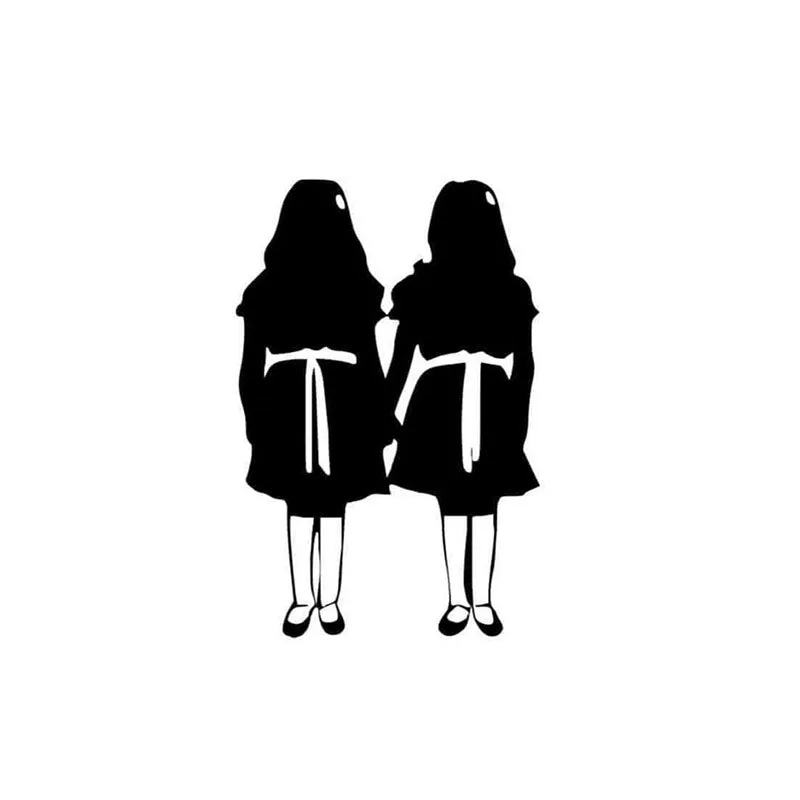Twins The Shining Black Iron Wall Accent media 3