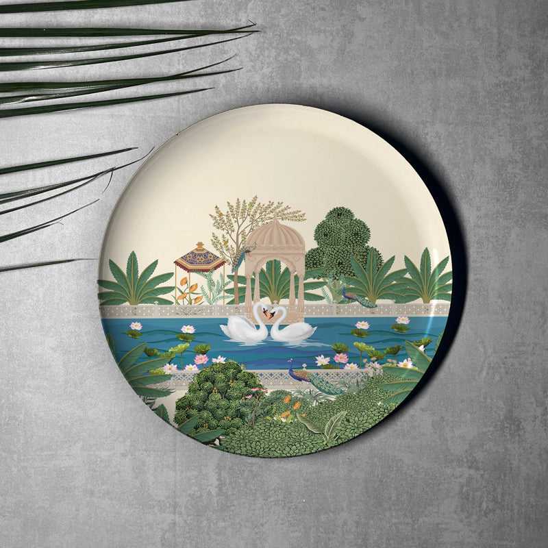 Regal Garden Metal Wall Plate - Set Of Five media 7