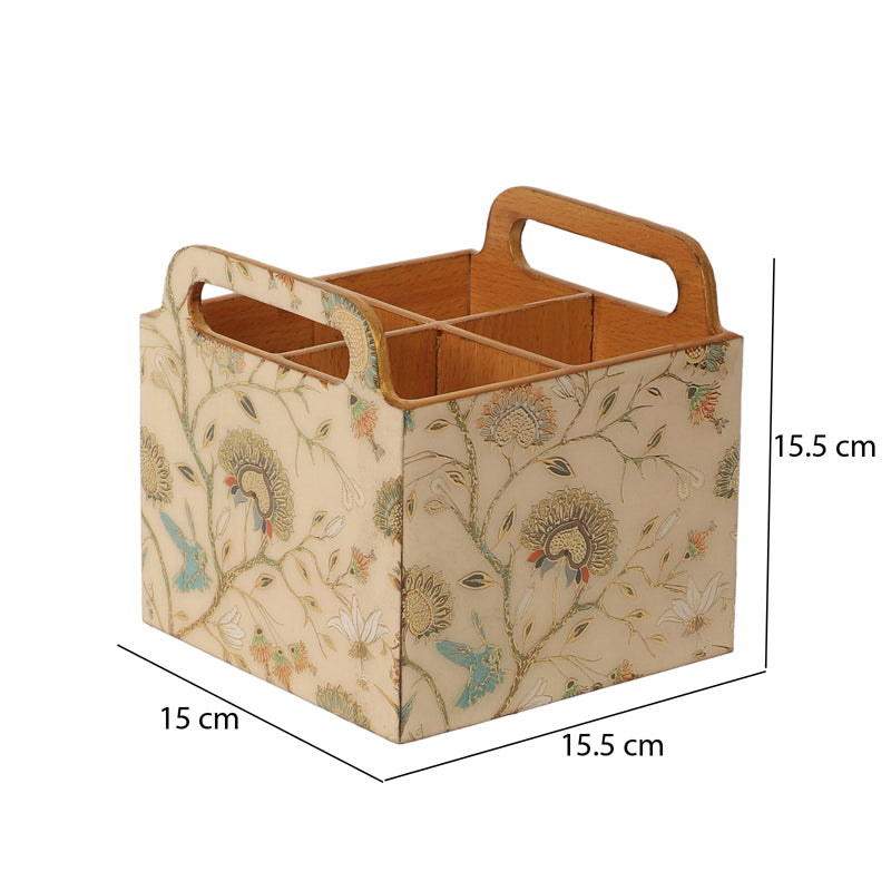 Blossom Glow Four-Compartment Cutlery Stand media 6