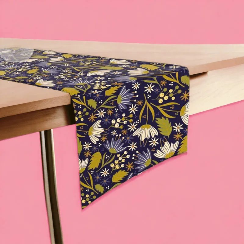 Fleur Chaos Cotton Table Runner media 3