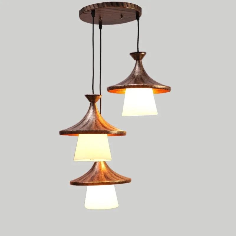 Shadow PVC Ceiling Lamp - White media 4