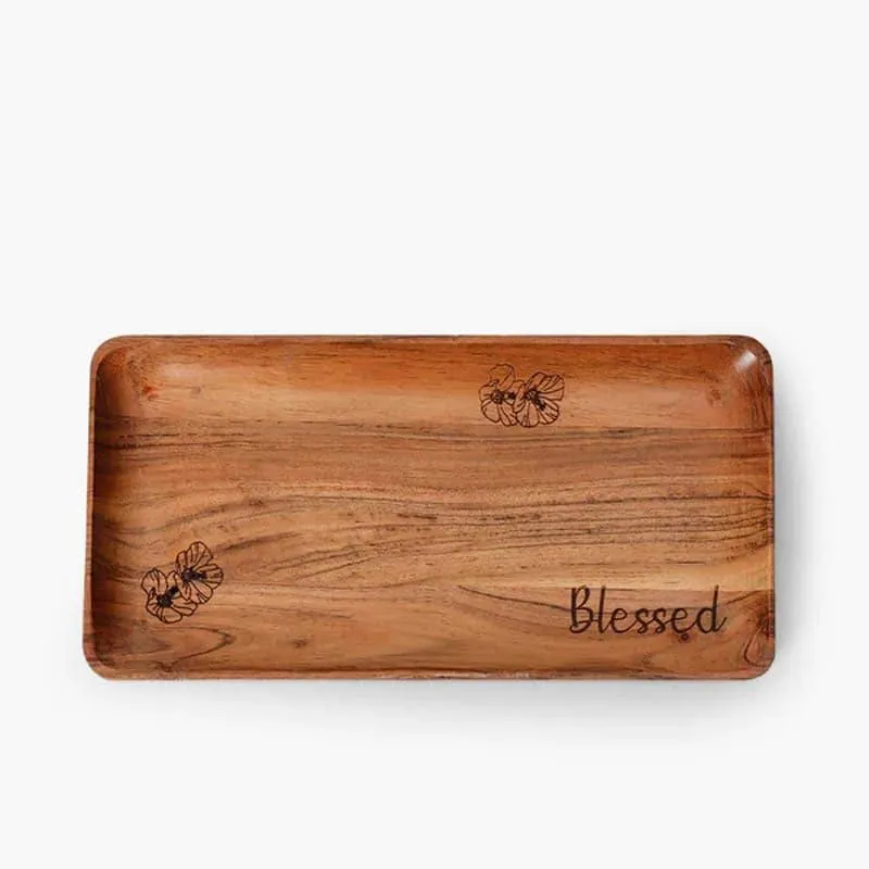 Floral Blessed Platter media 3