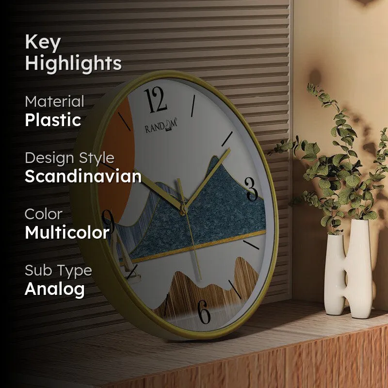 Chronologie Analog Wall Clock media 2