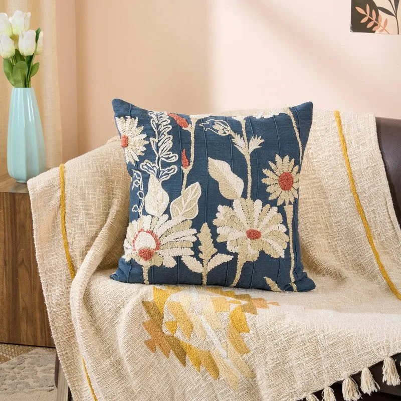 Jcobean Multi Luxe Cotton Cushion media 1