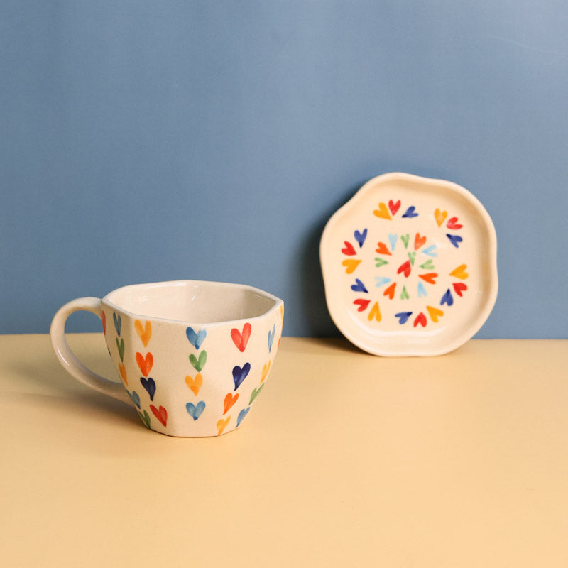 Love Is Love Cup & Saucer (220 ML) - Two Piece Set - Bundles