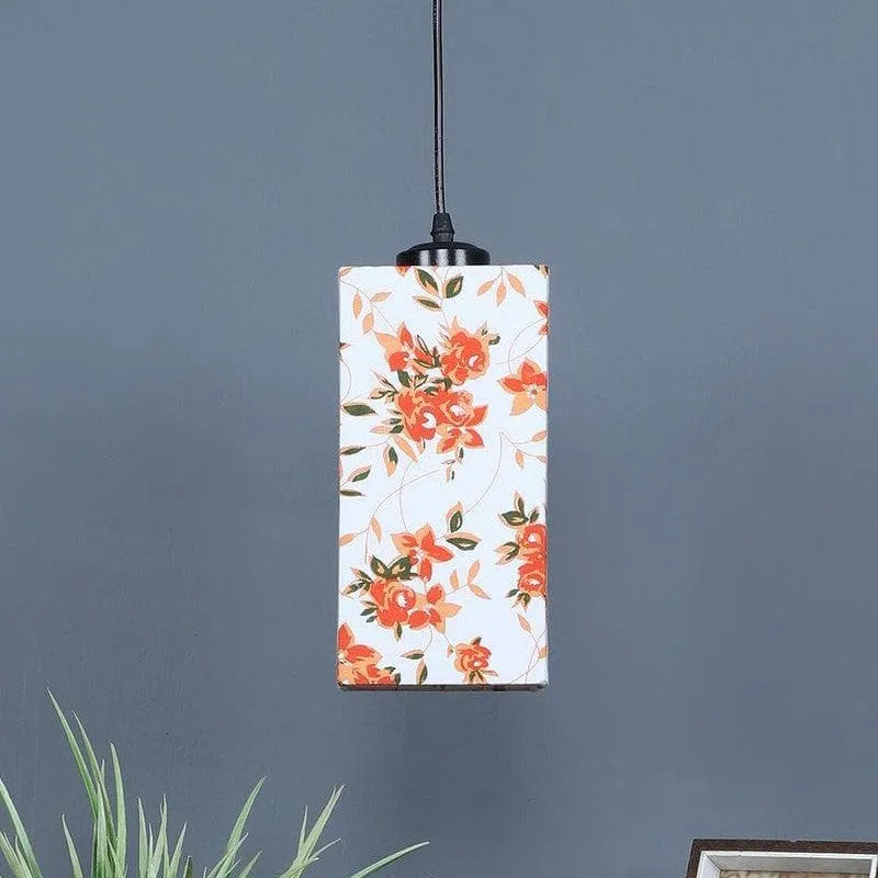 Orange Life Fabric Ceiling Lamp media 4