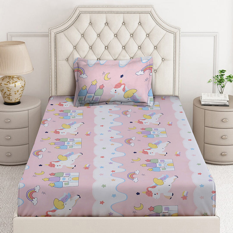 Twilight Zoo Crew Kids Bedsheet - 130 GSM media 3
