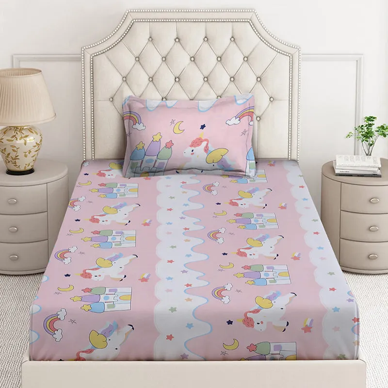 Twilight Zoo Crew Kids Bedsheet - 130 GSM media 3