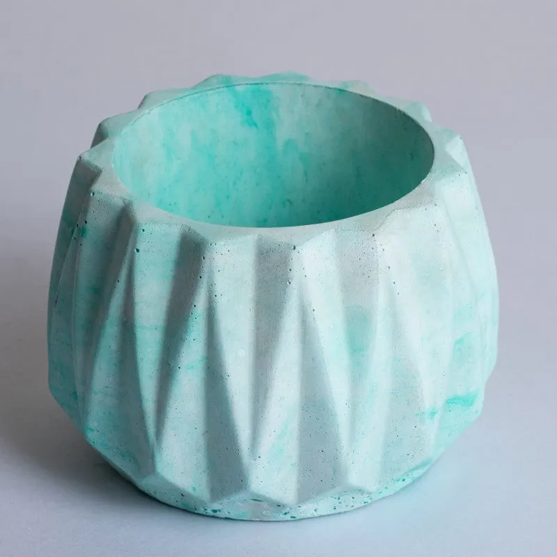 Drovo Round Planter - Green media 3