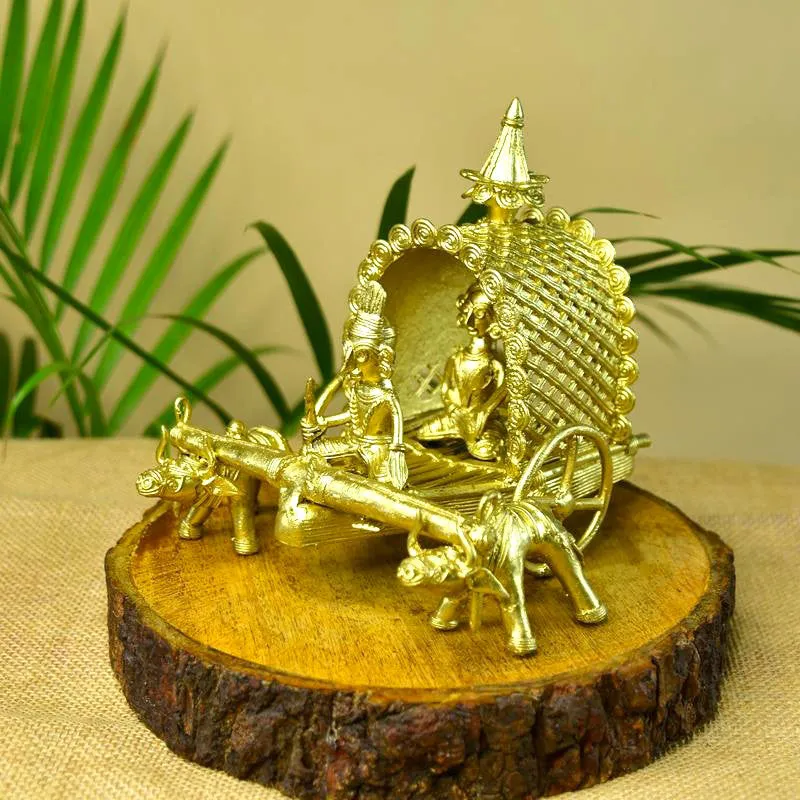 Royal Ratha Brass Showpiece media 7