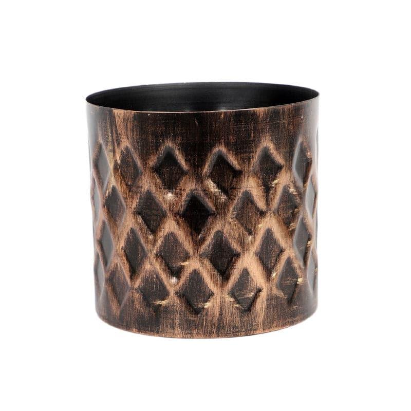 Diamo Hammered Planter - Set Of Three media 5