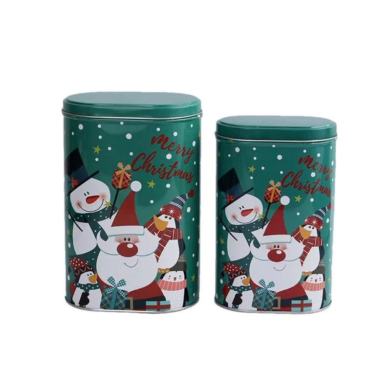 Santa Dolly Storage Container (500 mL/750 mL) - Set Of Two media 5