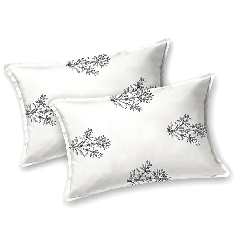 Ink Fleura Floral Cotton Bedsheet - 180 TC media 5