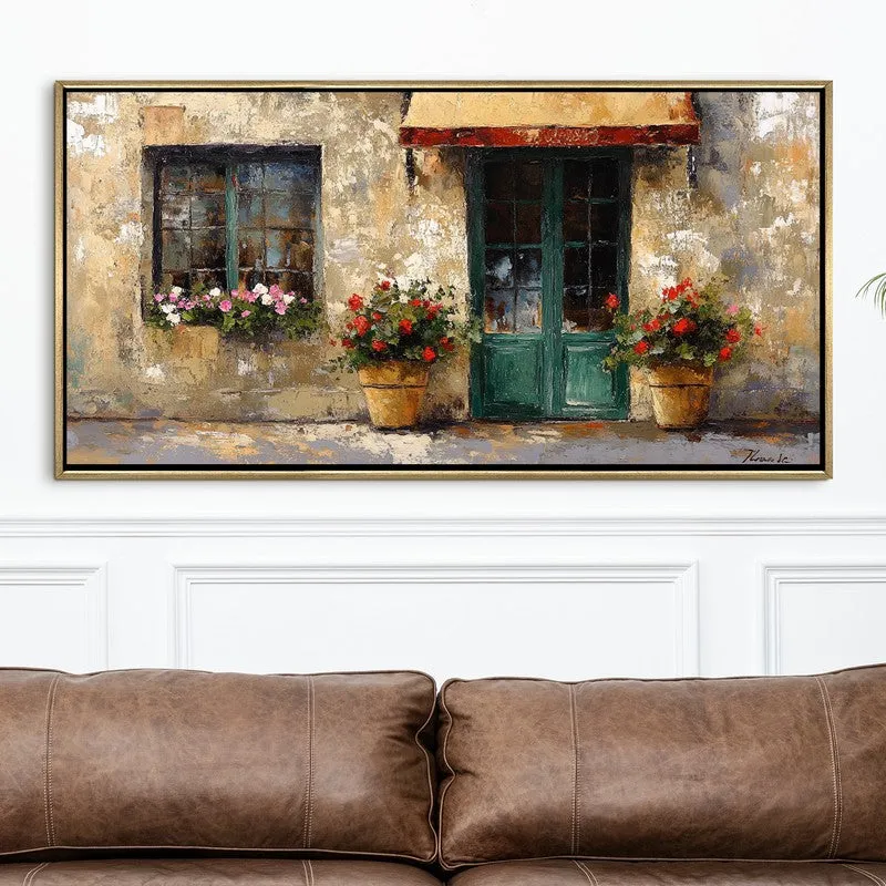 Portico Canvas Wall Painting With Frame media 4