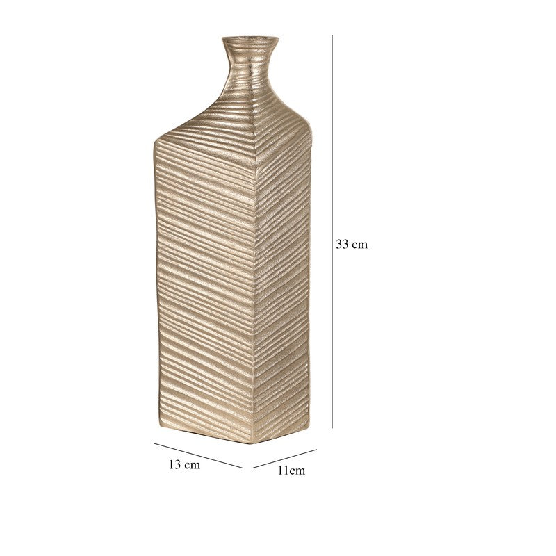 Vinara Aluminium Vase - Silver media 7