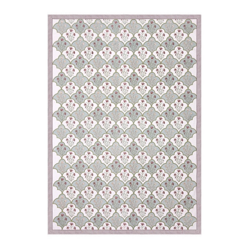 Rupa Cotton Bedsheet (Sage Green) - 180 TC media 4